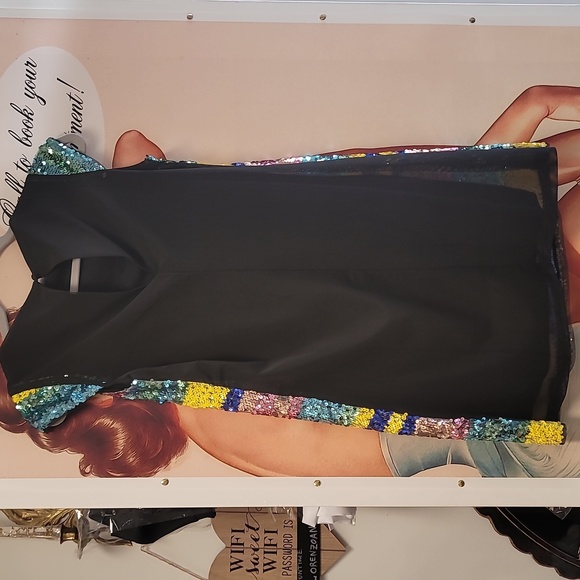 TFNC London midi dress with sequins M - Picture 5 of 8